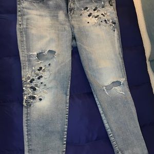 Izzy Silver Jeans